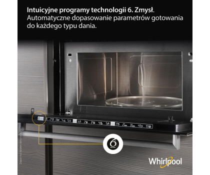 Kuchenka mikrofalowa do zabudowy Kuchenka mikrofalowa Whirlpool AMW 731 IX Grill